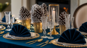 25+ Christmas Table Blue Ideas! christmas table blue