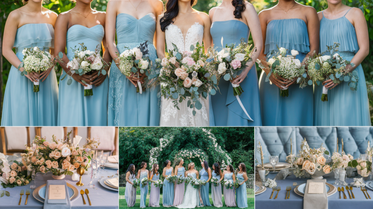 20 Beautiful Dusty Blue Wedding Ideas to Inspire Your Big Day Dusty Blue Wedding Ideas
