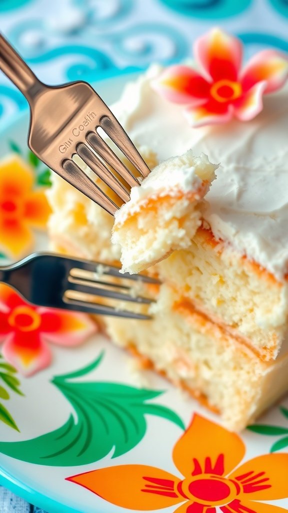 20 Delightful Luau Cake Recipes for Your Tropical Celebration Light and fluffy cake with a tropical theme