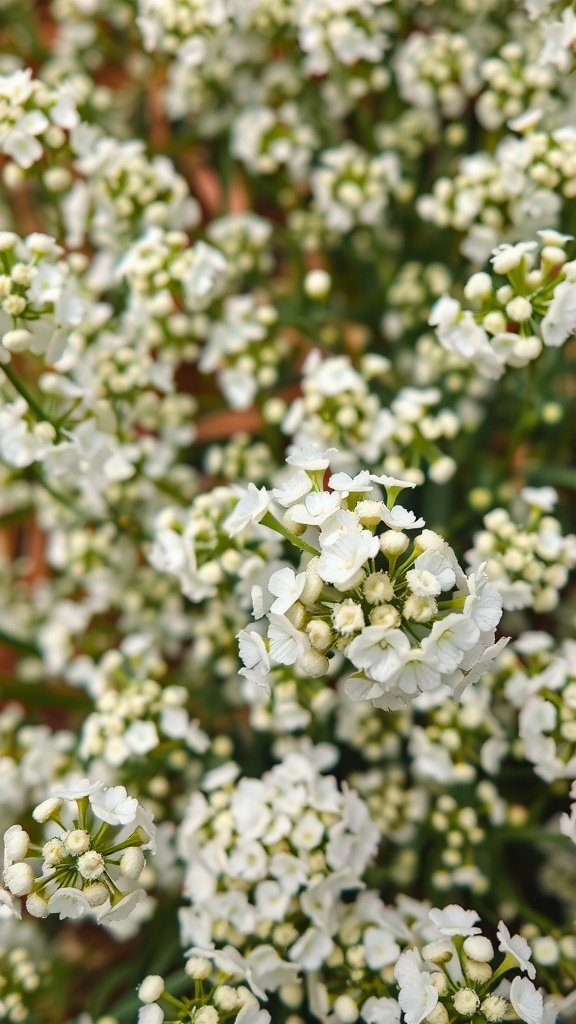 30 Stunning Baby's Breath Bouquets That Will Steal Your Heart (Wait Until You See #4!) Close-up of a baby's breath bouquet with tiny white flowers