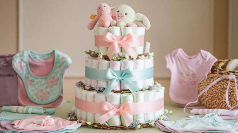 25+ Unique Diaper Cakes Unique Diaper Cakes