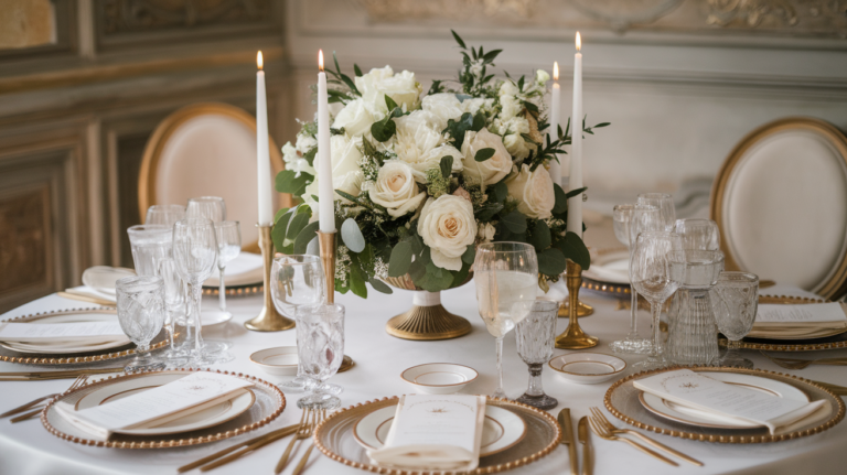 35 Stunning Romantic Wedding Table Settings for Your Special Day Romantic Wedding Table Settings