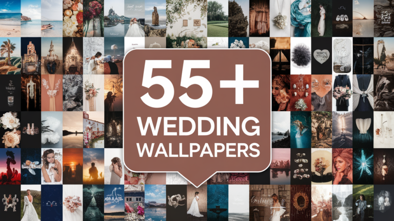 35 Stunning Wedding Wallpaper Ideas to Transform Your Venue wedding wallpaper