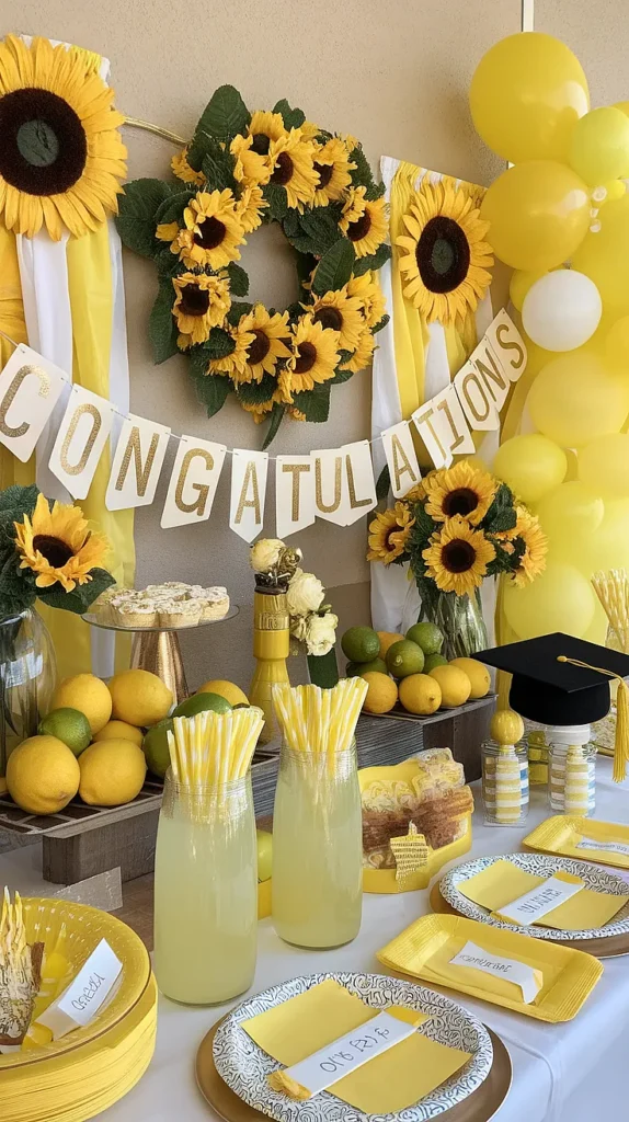 35+ Graduation Party Ideas graduation party ideas yellow