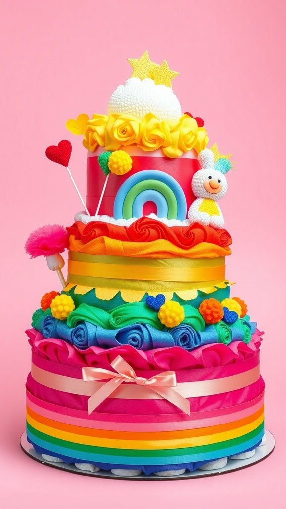 25+ Unique Diaper Cakes Unique Diaper Cakes for Baby Girl