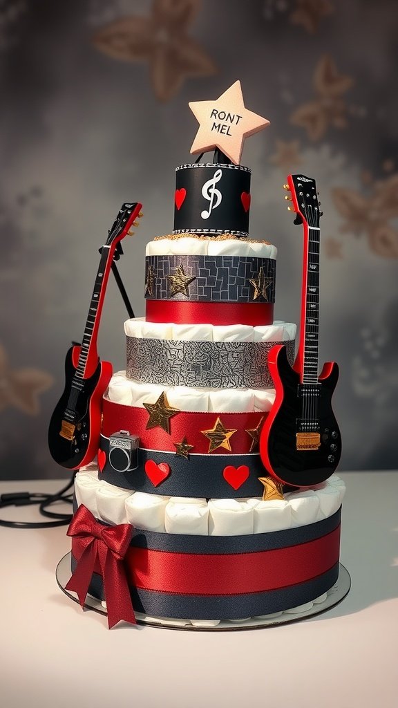 25+ Unique Diaper Cakes Unique Diaper Cakes DIY