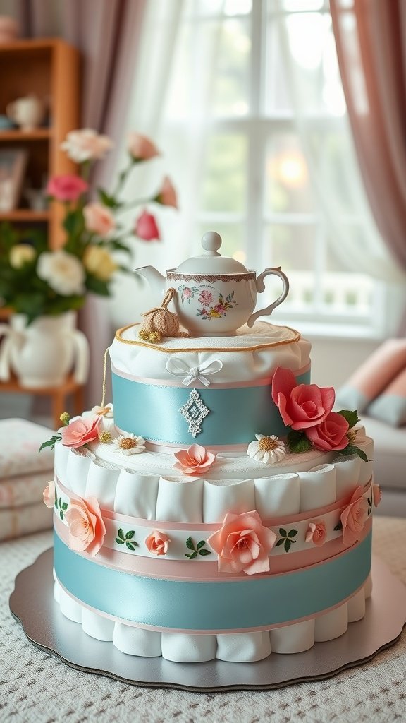 25+ Unique Diaper Cakes Unique Diaper Cakes for Boys