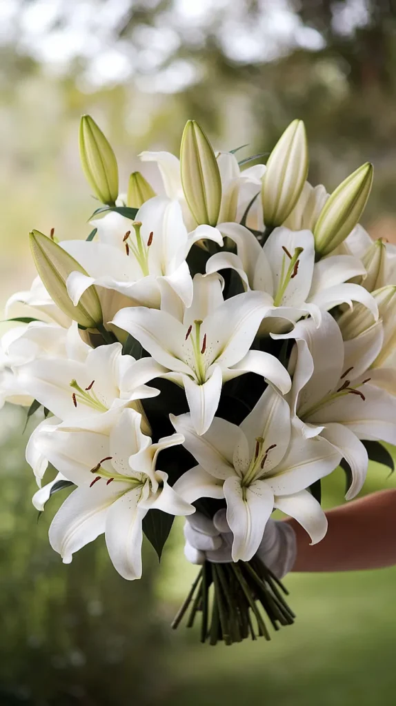21 Unique Wedding Flowers You Never Knew You Needed (Especially #7!) wedding flowers lilies