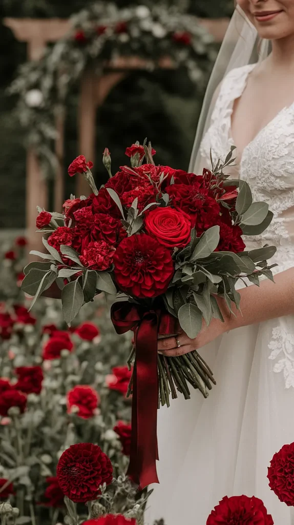 21 Unique Wedding Flowers You Never Knew You Needed (Especially #7!) wedding flowers red