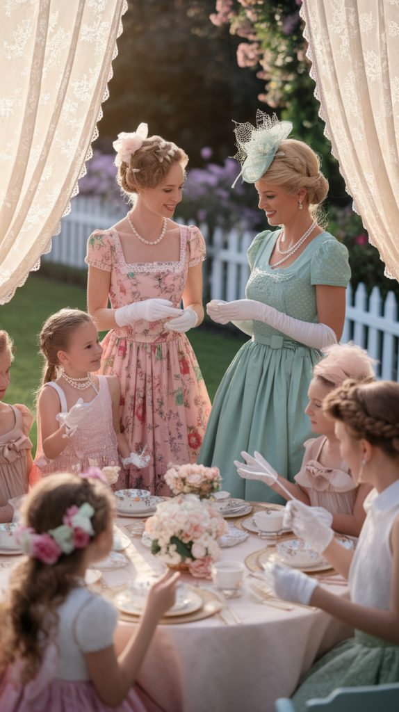 20 Delicious Tea Party Birthday Ideas That Will WOW Your Guests (Especially #5!) tea party birthday ideas outfits