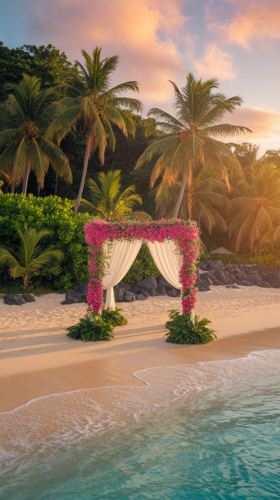 27 Tropical Wedding Ideas That'll Make You Feel Like You're in Paradise (Wait Until You See #8!) tropical wedding