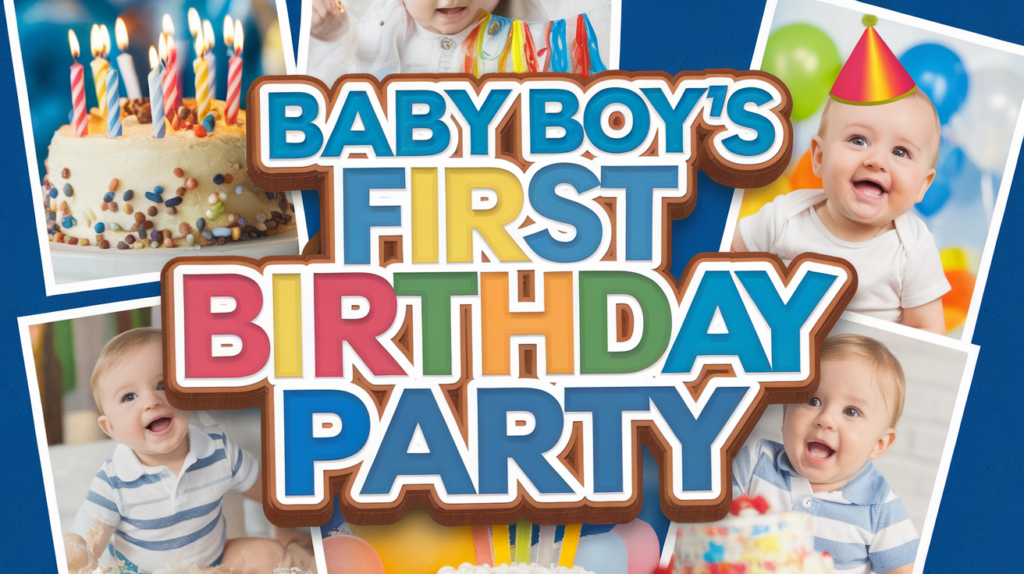 10 Adorable Baby Boy First Birthday Party Ideas for 2025 Baby Boy First Birthday Party