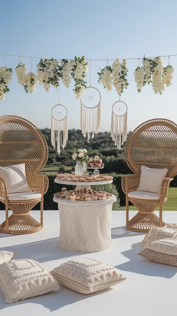 25 Gorgeous Boho Wedding Decorations That Will Make Your Wedding Unforgettable! boho wedding shower decorations