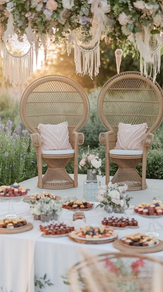 25 Gorgeous Boho Wedding Decorations That Will Make Your Wedding Unforgettable! boho wedding shower decorations