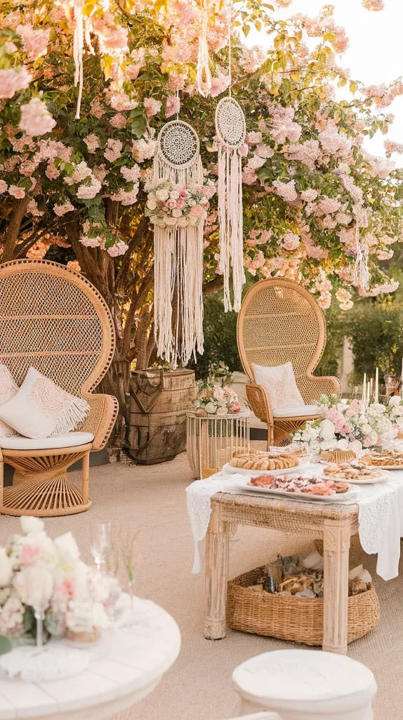 25 Gorgeous Boho Wedding Decorations That Will Make Your Wedding Unforgettable! boho wedding shower decorations