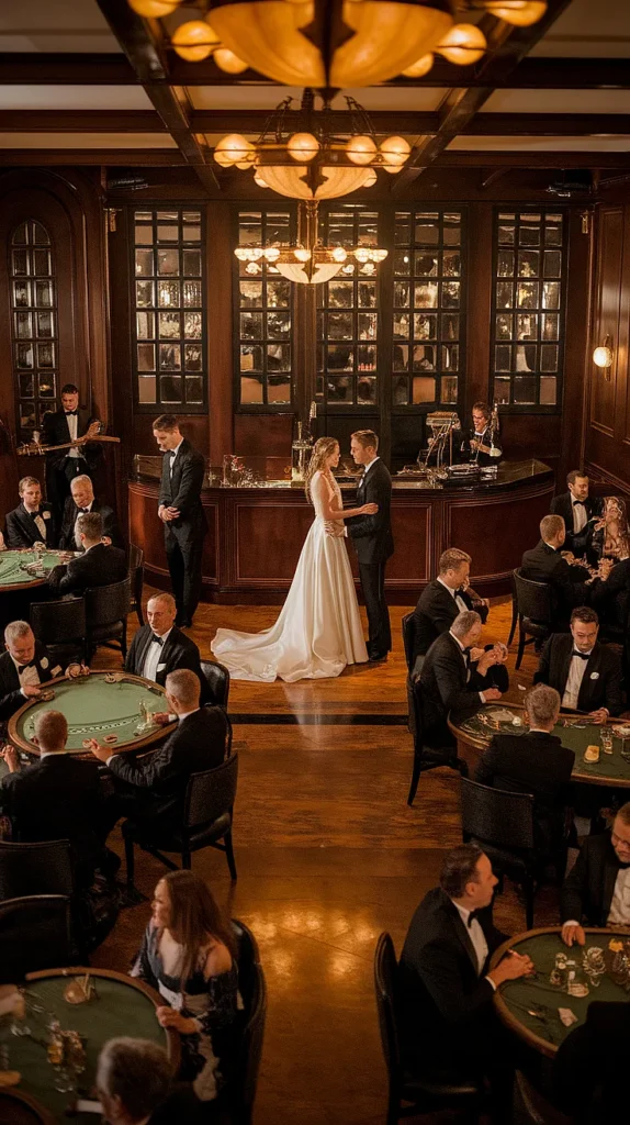10 Mafia Wedding Themes That Will Make You Feel Like You're in a Movie! mafia themed wedding