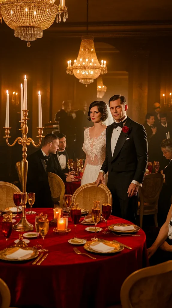 10 Mafia Wedding Themes That Will Make You Feel Like You're in a Movie! mafia wedding