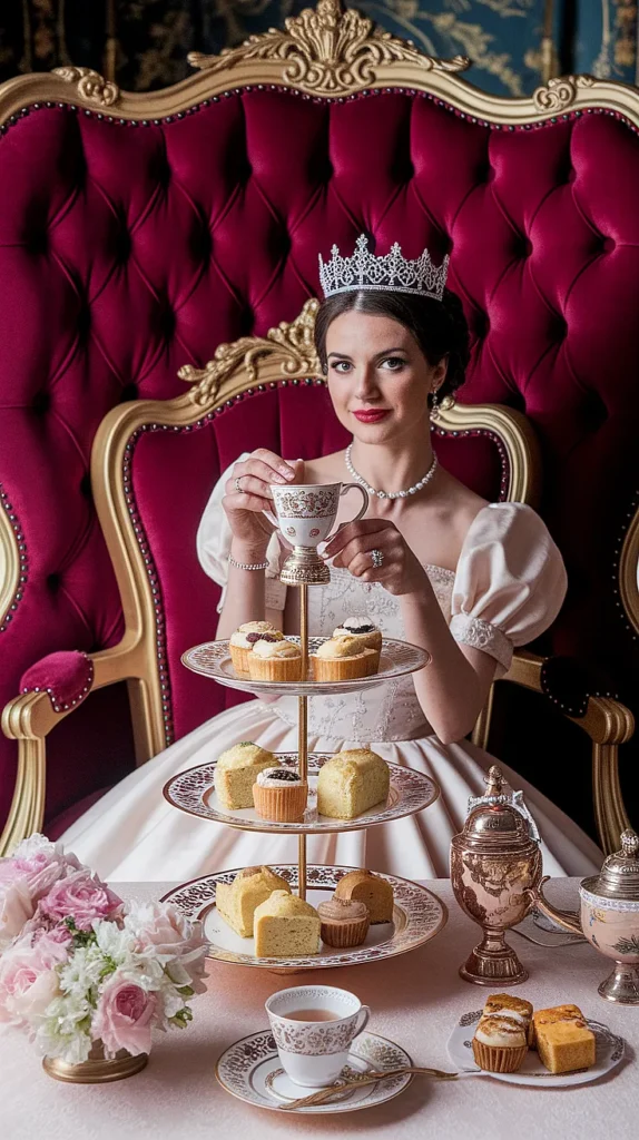 20 Delicious Tea Party Birthday Ideas That Will WOW Your Guests (Especially #5!) royal tea party birthday ideas