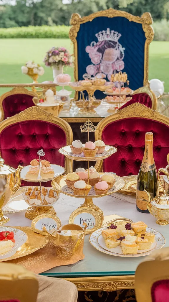 20 Delicious Tea Party Birthday Ideas That Will WOW Your Guests (Especially #5!) royal tea party birthday ideas