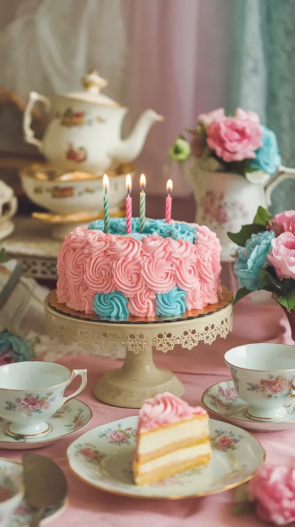 20 Delicious Tea Party Birthday Ideas That Will WOW Your Guests (Especially #5!) vintage tea party birthday ideas