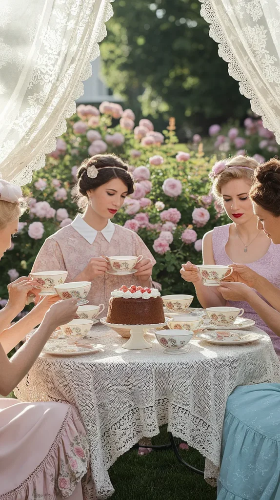 20 Delicious Tea Party Birthday Ideas That Will WOW Your Guests (Especially #5!) vintage tea party birthday ideas