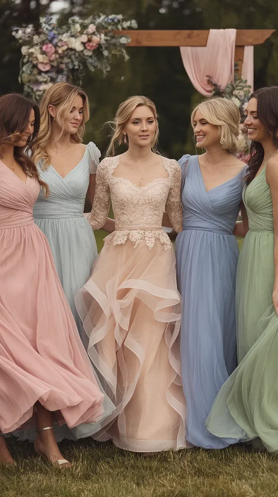 7 Dreamy Pastel Wedding Flower Ideas to Elevate Your Big Day Enchanting Bridesmaid Bouquets