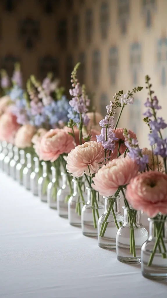 7 Dreamy Pastel Wedding Flower Ideas to Elevate Your Big Day Charming Bud Vases