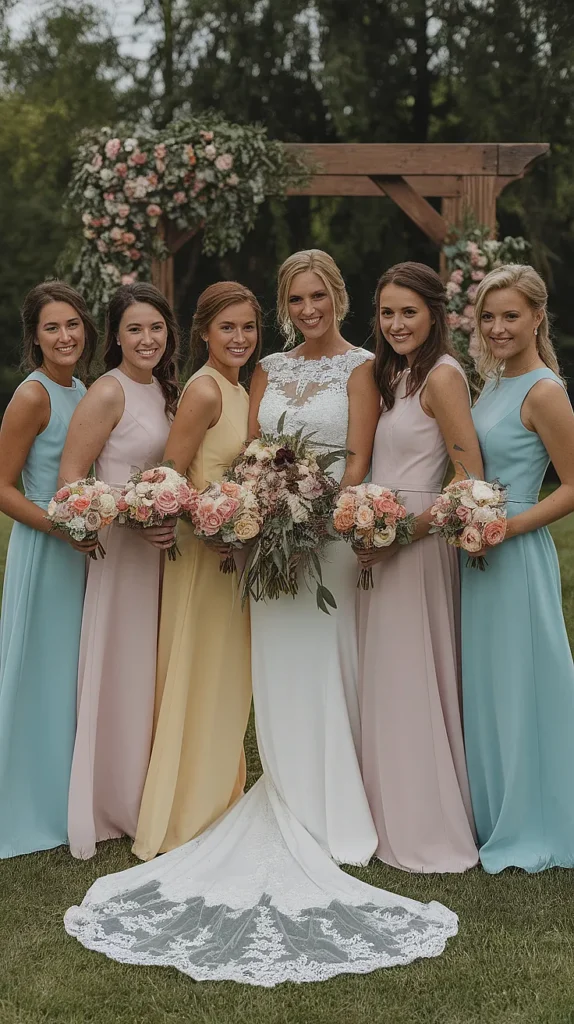 7 Dreamy Pastel Wedding Flower Ideas to Elevate Your Big Day Enchanting Bridesmaid Bouquets