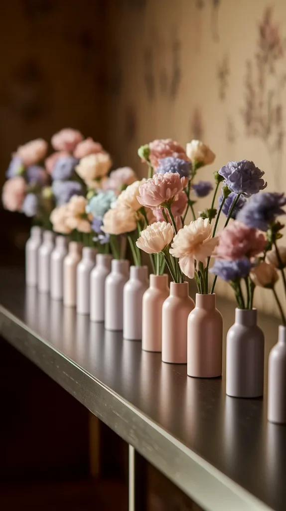 7 Dreamy Pastel Wedding Flower Ideas to Elevate Your Big Day Charming Bud Vases