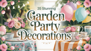 35 Stunning Garden Party Decorations to Inspire Your Celebration Garden Party Decorations
