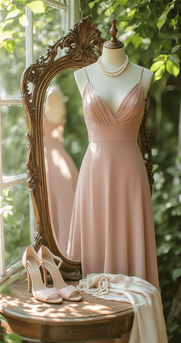 How to Style a Silk Slip Dress with Strappy Heels for Any Occasion