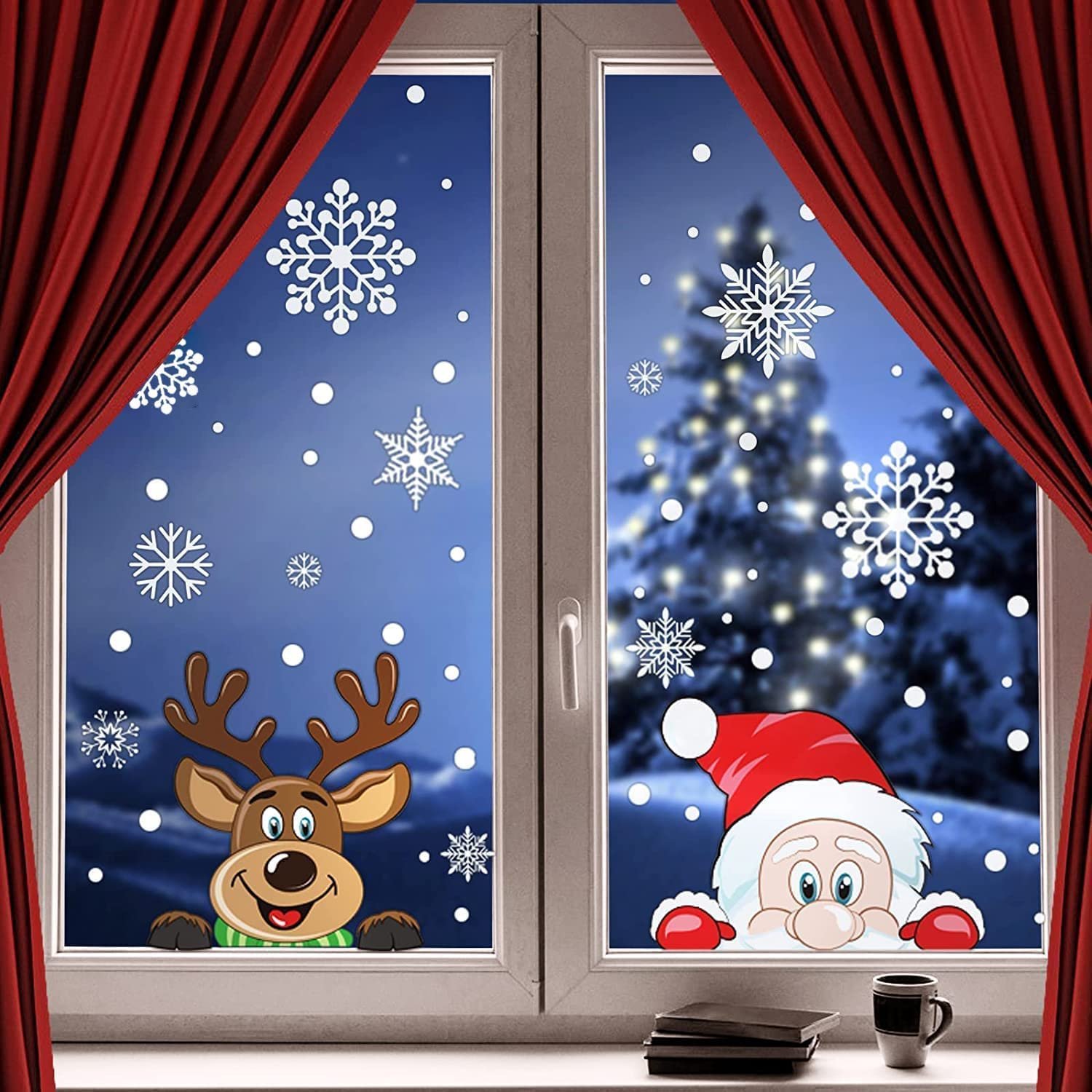 Christmas Window Decorations Tips for a Festive Home Display Christmas Window Decorations