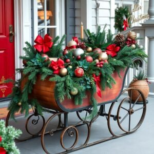 50 Stunning Christmas Porch Decor Ideas to Transform Your Home christmas porch decor