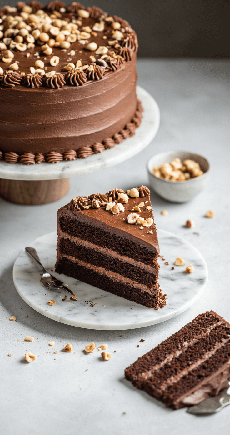 Chocolate Hazelnut Cake: The Only Recipe You'll Ever Need "Elegantly