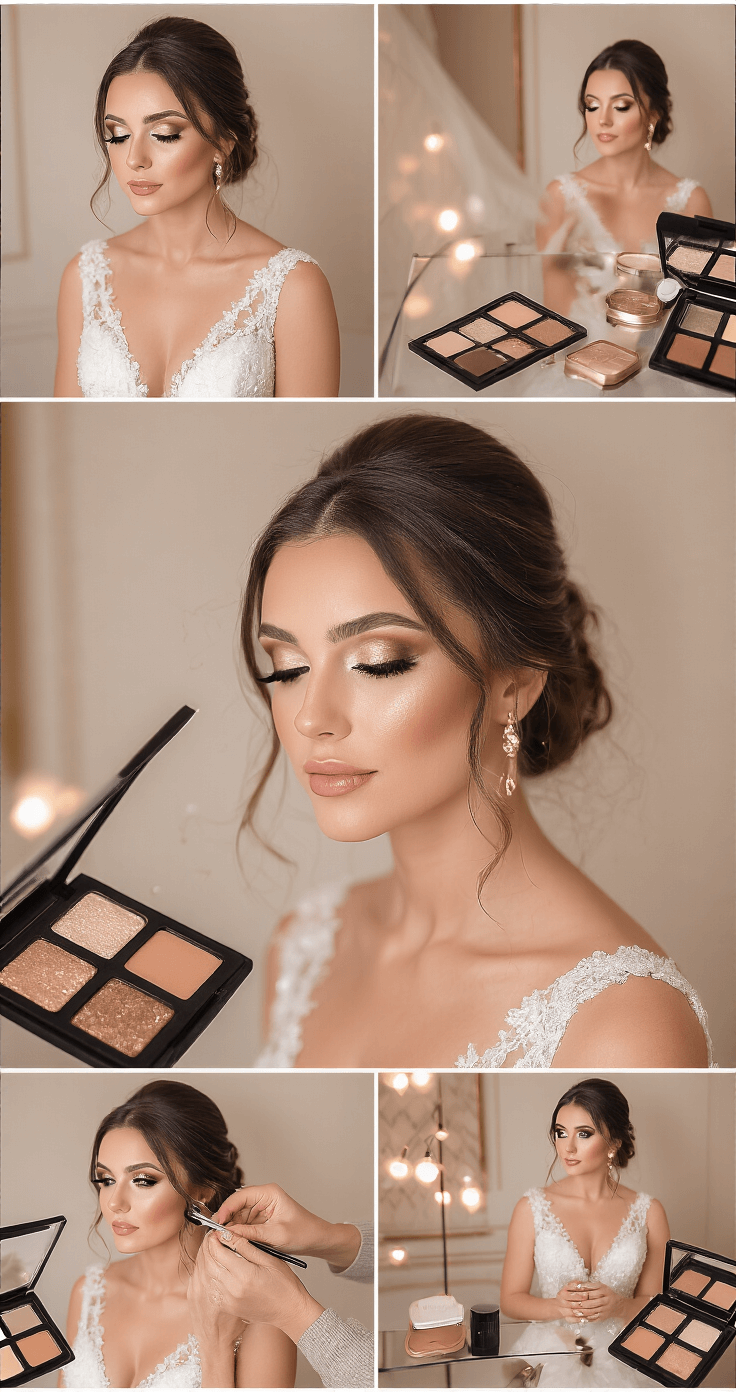 Soft Glam Wedding Makeup: The Perfect Balance Between Natural and Glamorous