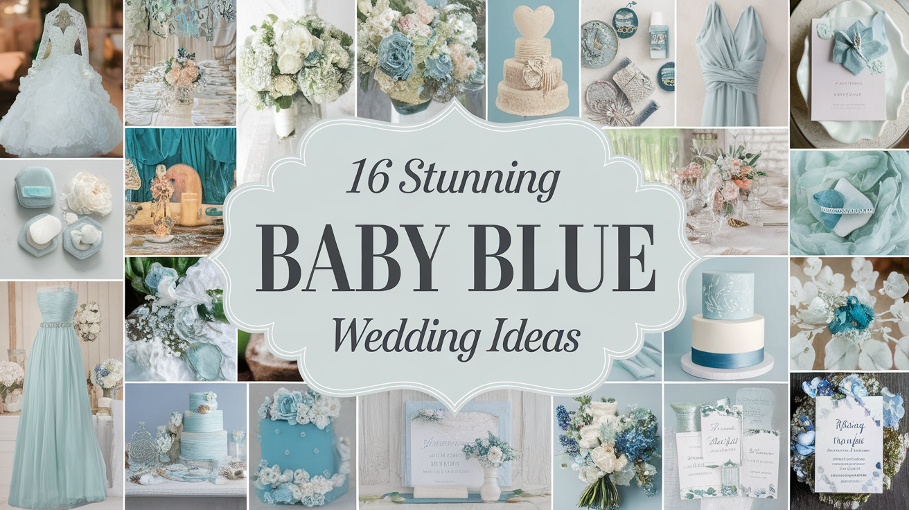 Baby Blue Wedding Ideas