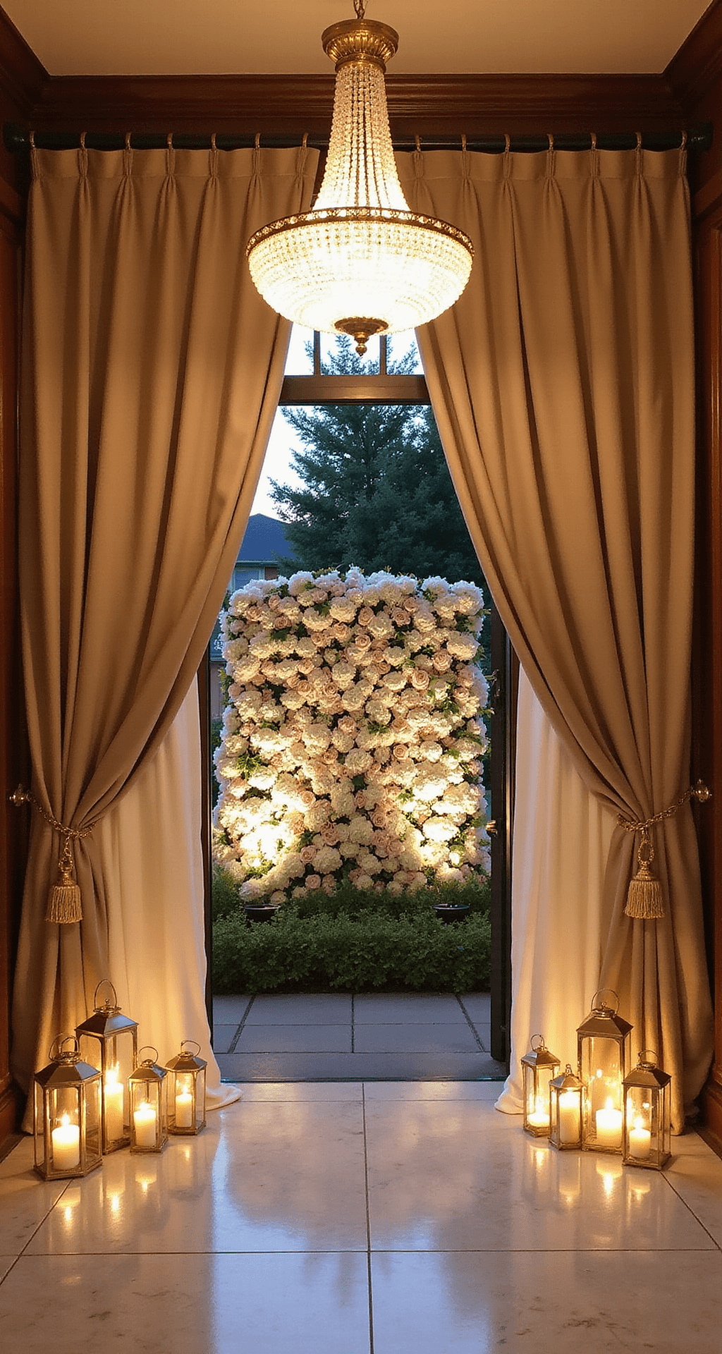 Popular Wedding Entrance Décor Ideas That'll Make Your Guests Gasp