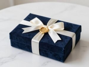 Luxury Money Gift Presentation Ideas (Elegant & High-End Ways to Gift Cash) luxury money gift presentation ideas with velvet box and ribbon