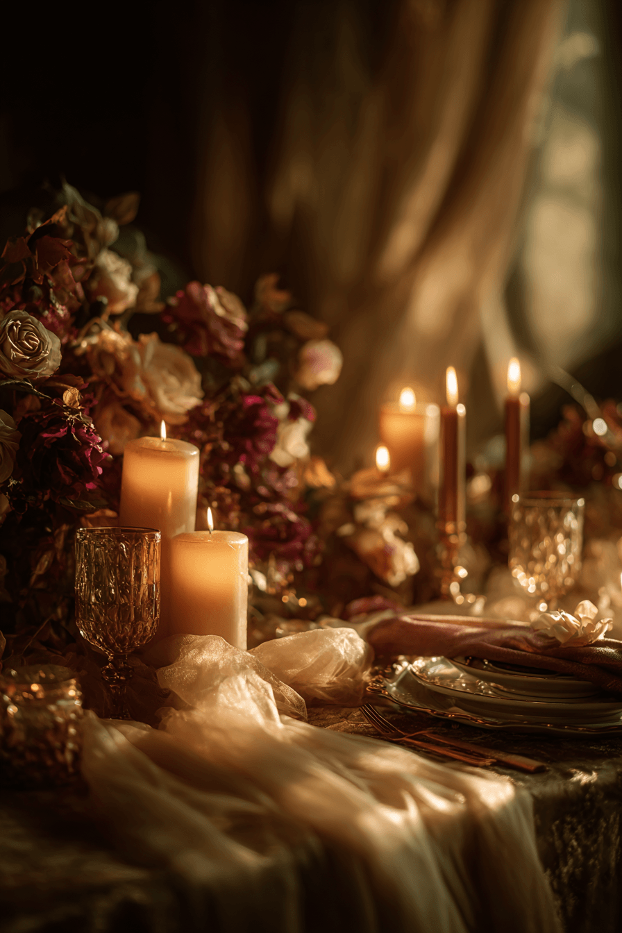 27 Moody Wedding Decorations That Create a Cinematic Feel