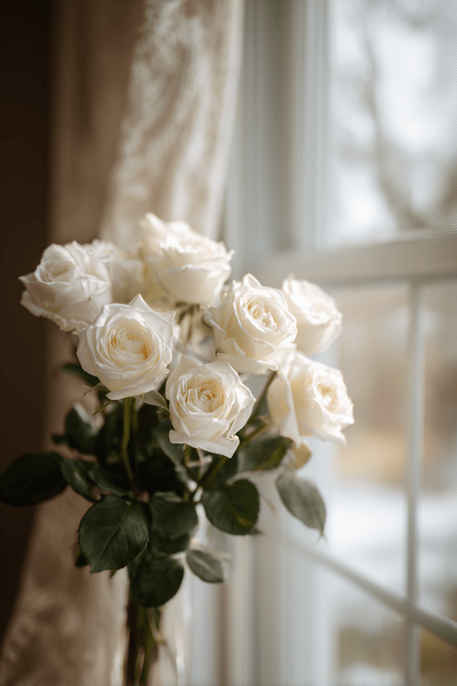 27 White Flower Bouquet Arrangements That Feel Luxurious