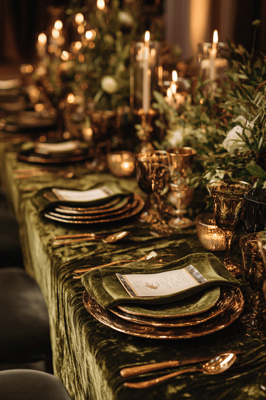 27 Dreamy Olive Green Wedding Color Palettes to Inspire Your Big Day