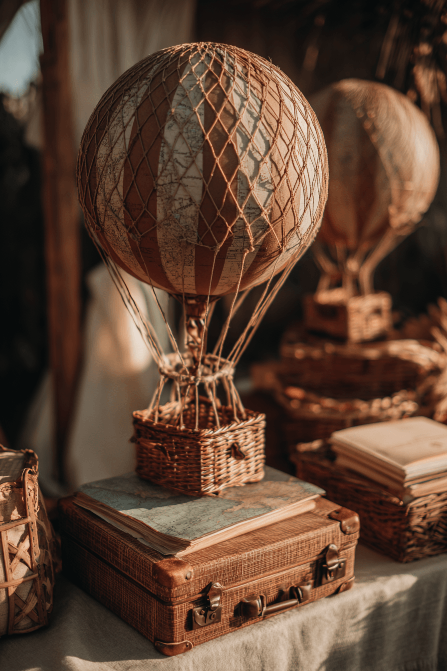 27 Simple Yet Stunning Hot Air Balloon Birthday Party Ideas