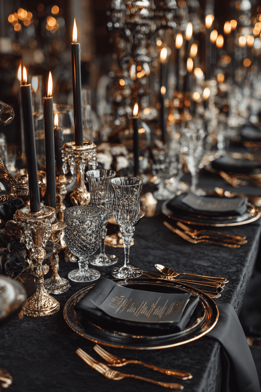 27 Moody Wedding Decorations That Create a Cinematic Feel