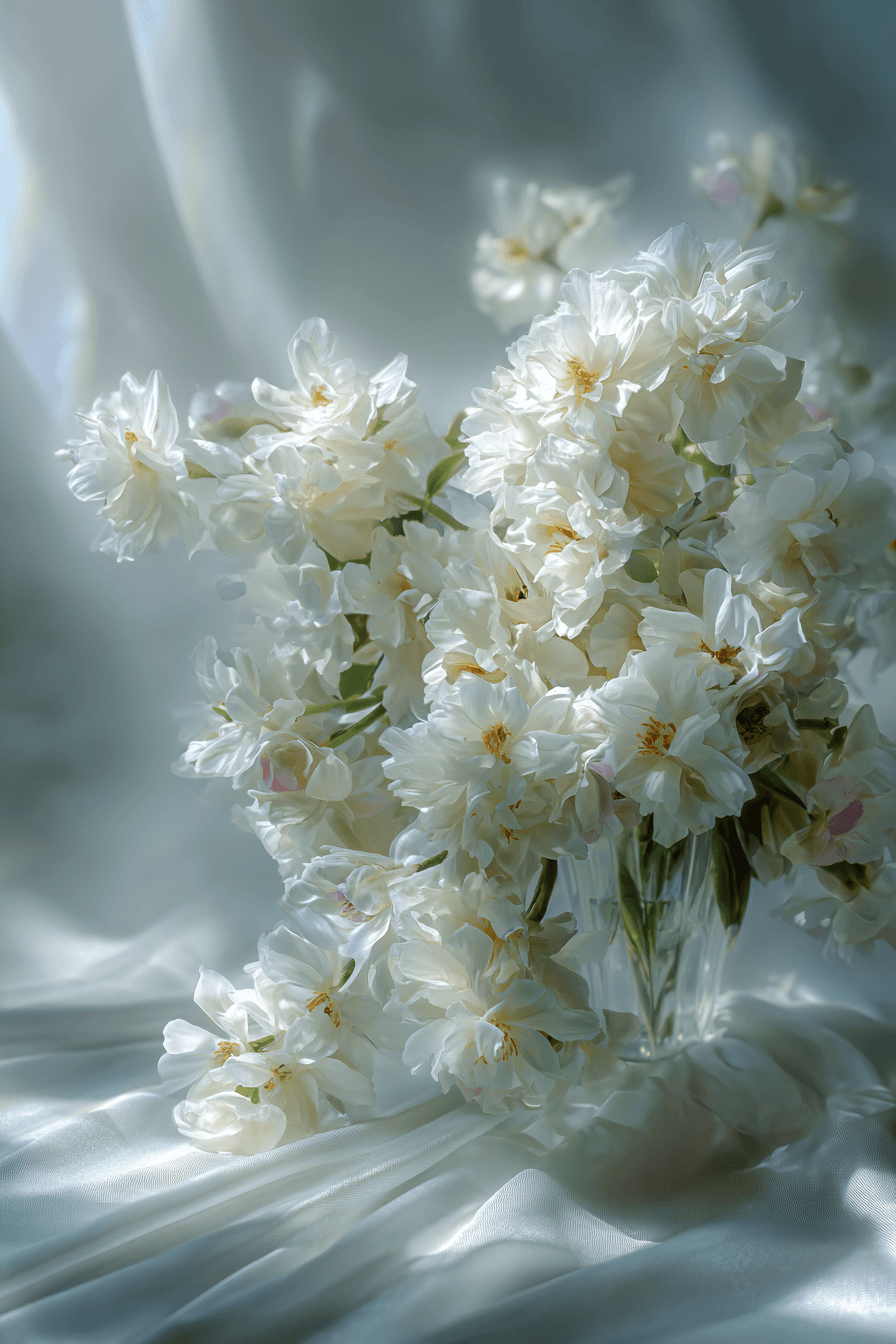 27 White Flower Bouquet Arrangements That Feel Luxurious