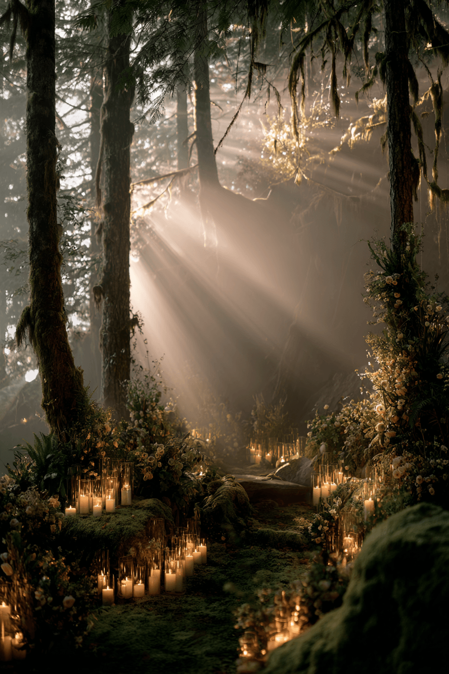 27 Moody Wedding Decorations That Create a Cinematic Feel