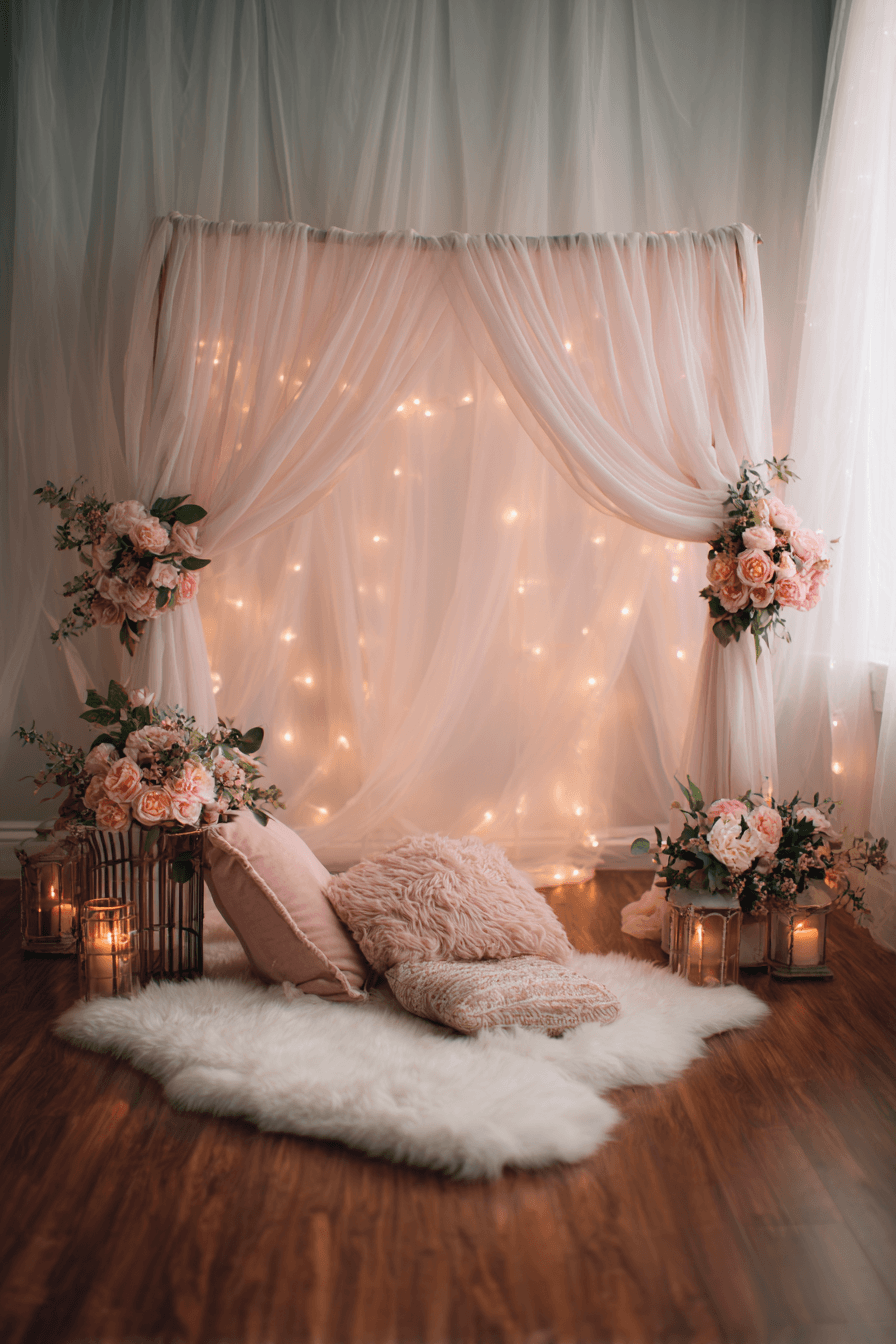 27 Dreamy Wedding Backdrop Design Ideas for a Romantic Ceremony
