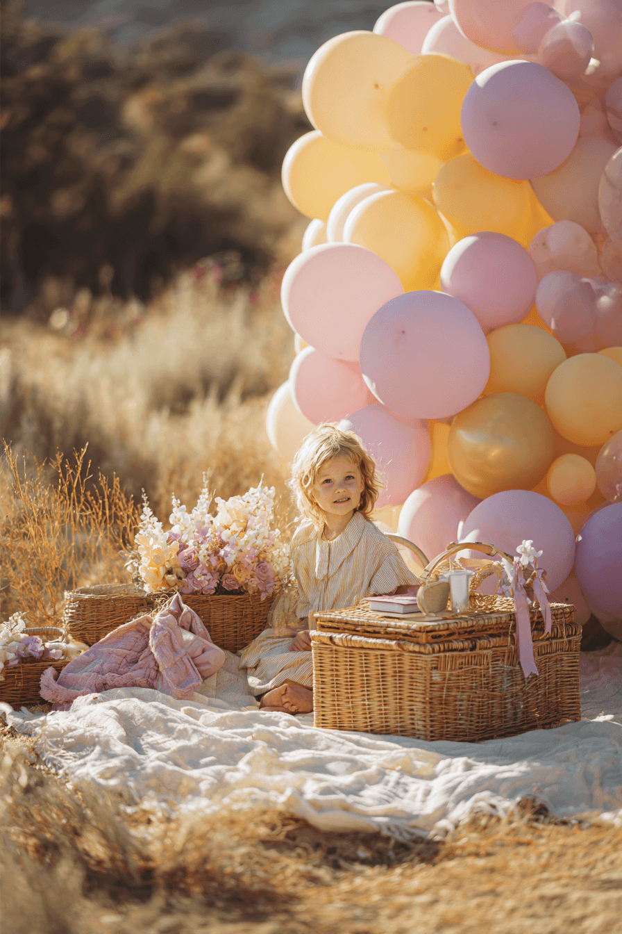 27 Simple Yet Stunning Hot Air Balloon Birthday Party Ideas