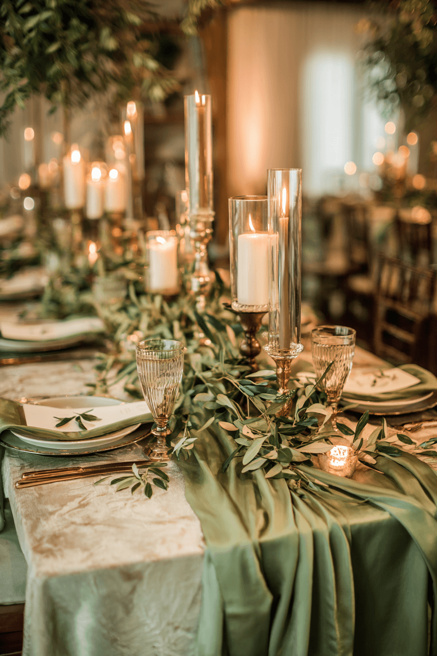 27 Dreamy Olive Green Wedding Color Palettes to Inspire Your Big Day