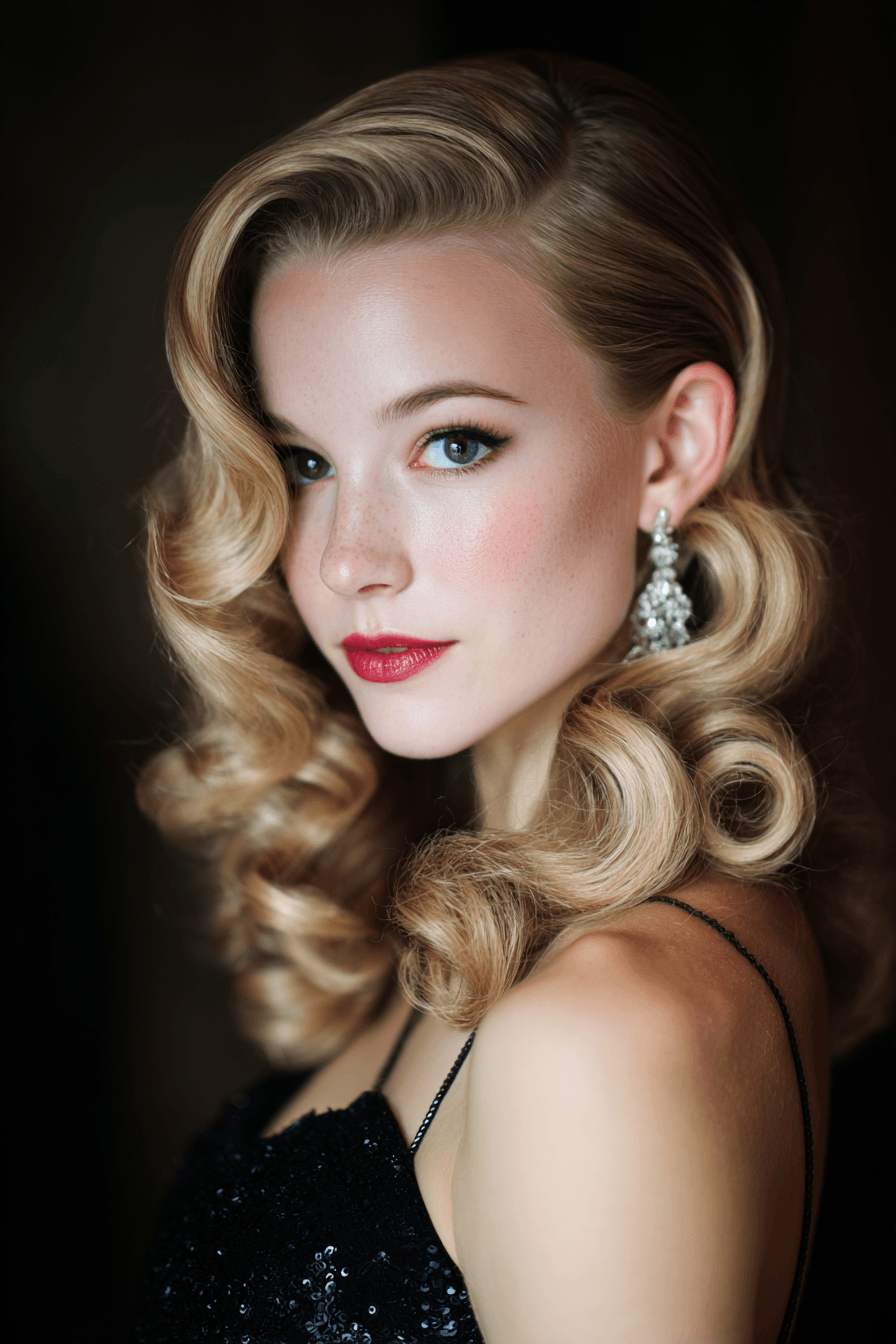 27 Bridal Half Up Half Down Hairstyles with Curls and Waves