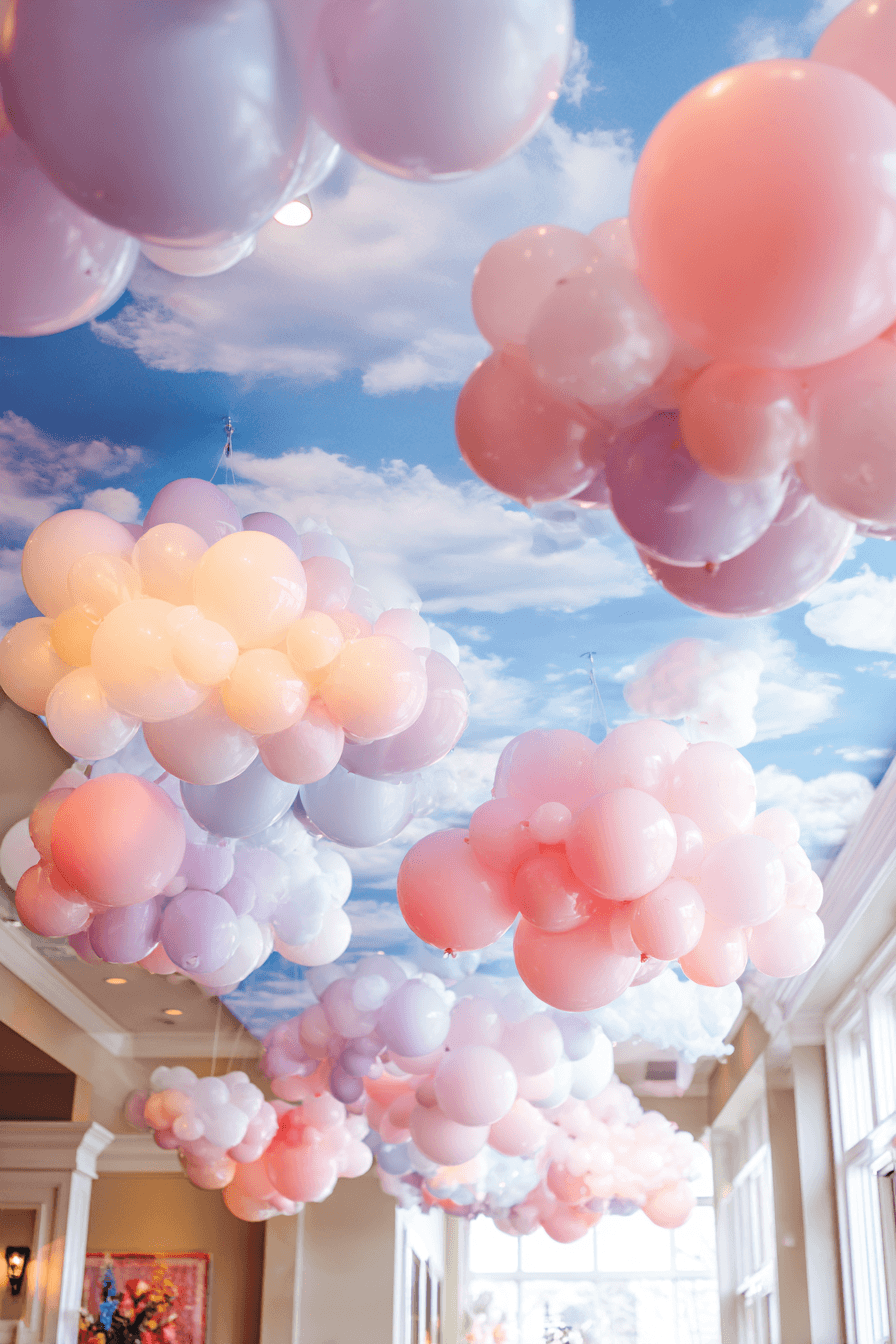27 Simple Yet Stunning Hot Air Balloon Birthday Party Ideas